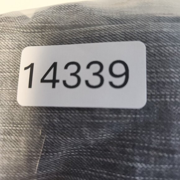 Axel Jeans Mens 36x32 Relaxed Straight Leg Denim Faded Black Baggy Denim Pants - Picture 11 of 11